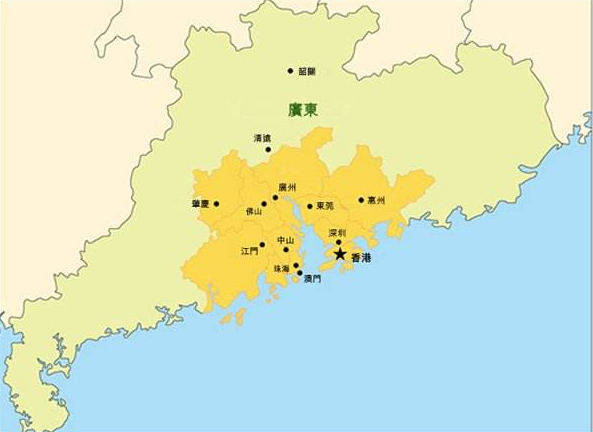 广东要建“大珠三角经济区”促进粤东西北一体化